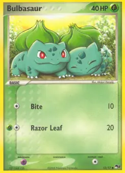 Carta Bulbasaur