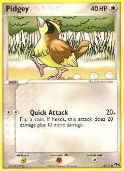 Carta Pidgey