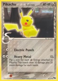 Carta Pikachu δ