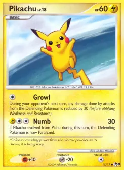 Carta Pikachu
