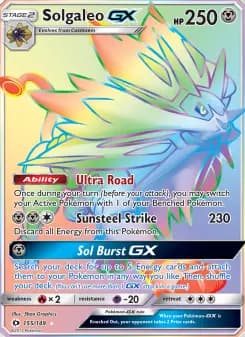 Carta Solgaleo GX