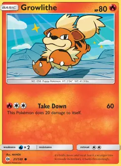 Carta Growlithe
