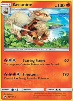 Carta Arcanine