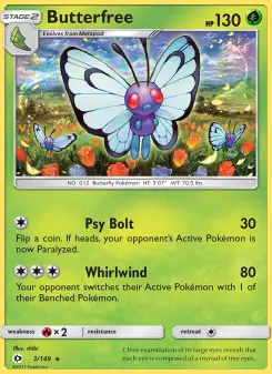 Carta Butterfree