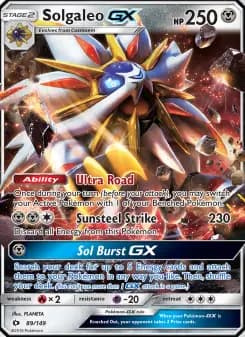 Carta Solgaleo GX