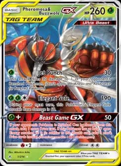 Carta Pheromosa & Buzzwole GX