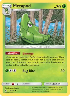 Carta Metapod