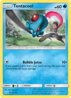 Carta Tentacool