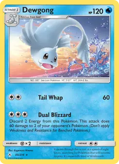 Carta Dewgong
