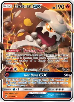 Carta Heatran GX