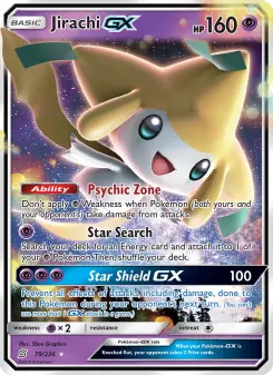 Carta Jirachi GX