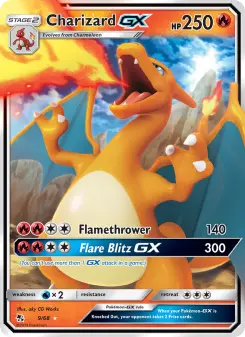 Carta Charizard GX