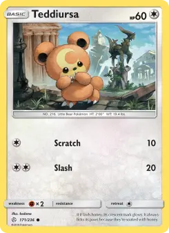 Carta Teddiursa