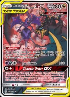 Carta Naganadel & Guzzlord GX
