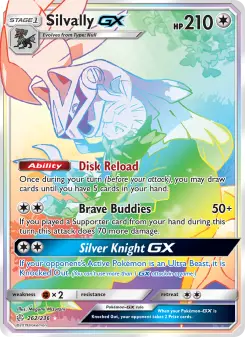 Carta Silvally GX