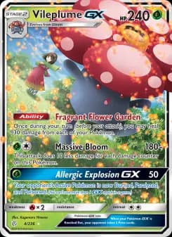 Carta Vileplume GX