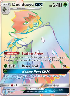 Carta Decidueye GX