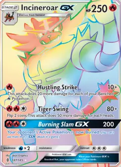 Carta Incineroar GX