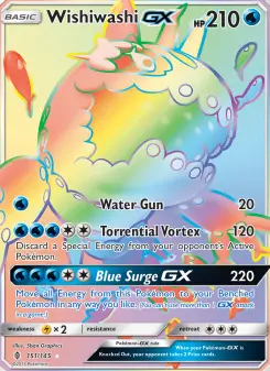 Carta Wishiwashi GX