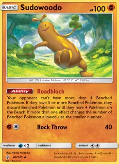 Carta Sudowoodo