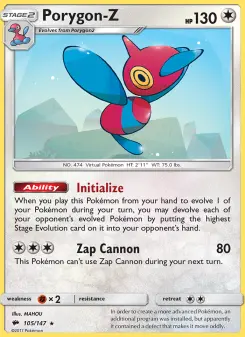 Carta Porygon-Z