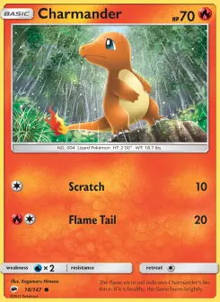 Carta Charmander