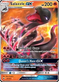 Carta Salazzle GX