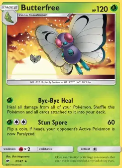 Carta Butterfree