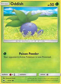 Carta Oddish