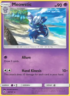 Carta Meowstic