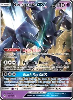Carta Necrozma GX