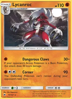 Carta Lycanroc
