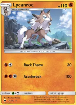Carta Lycanroc