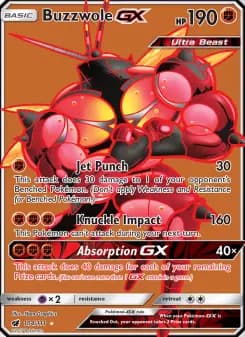 Carta Buzzwole GX