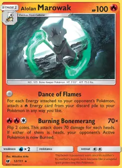 Carta Alolan Marowak