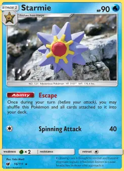 Carta Starmie