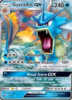 Carta Gyarados GX