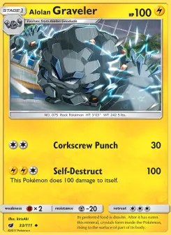 Carta Alolan Graveler