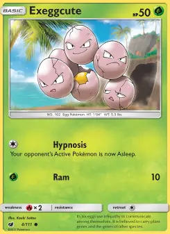 Carta Exeggcute