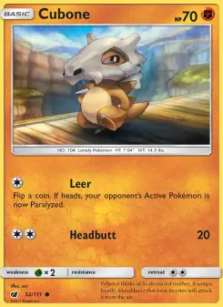 Carta Cubone