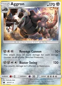 Carta Aggron