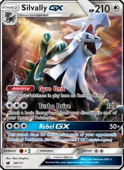 Carta Silvally GX