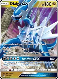 Carta Dialga GX