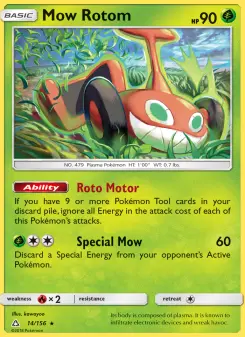Carta Mow Rotom