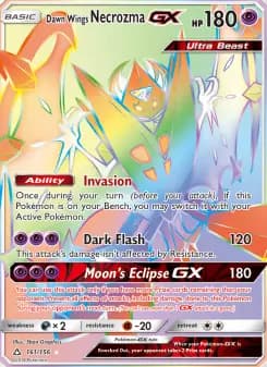 Carta Dawn Wings Necrozma GX