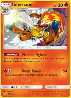 Carta Infernape