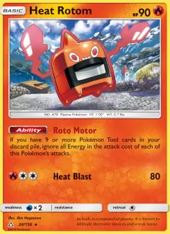 Carta Heat Rotom