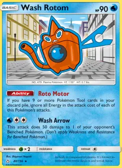 Carta Wash Rotom