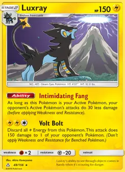 Carta Luxray