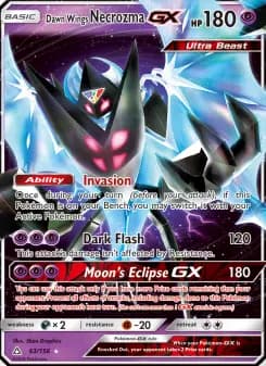 Carta Dawn Wings Necrozma GX